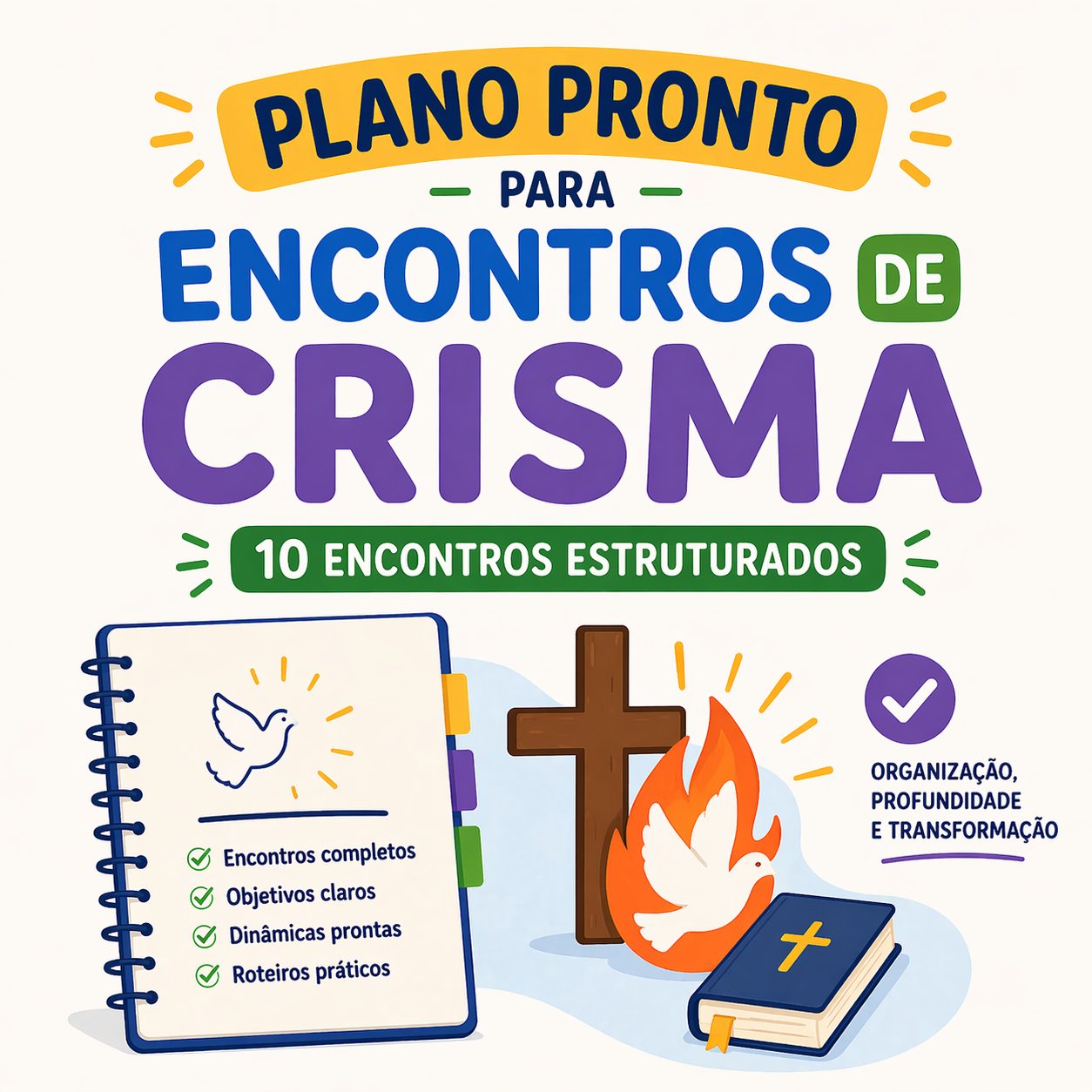 Plano Pronto para Encontros de Crisma