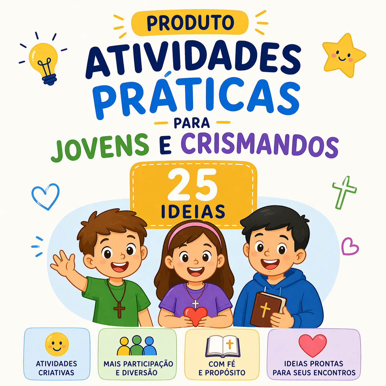 Atividades Práticas para Jovens e Crismandos
