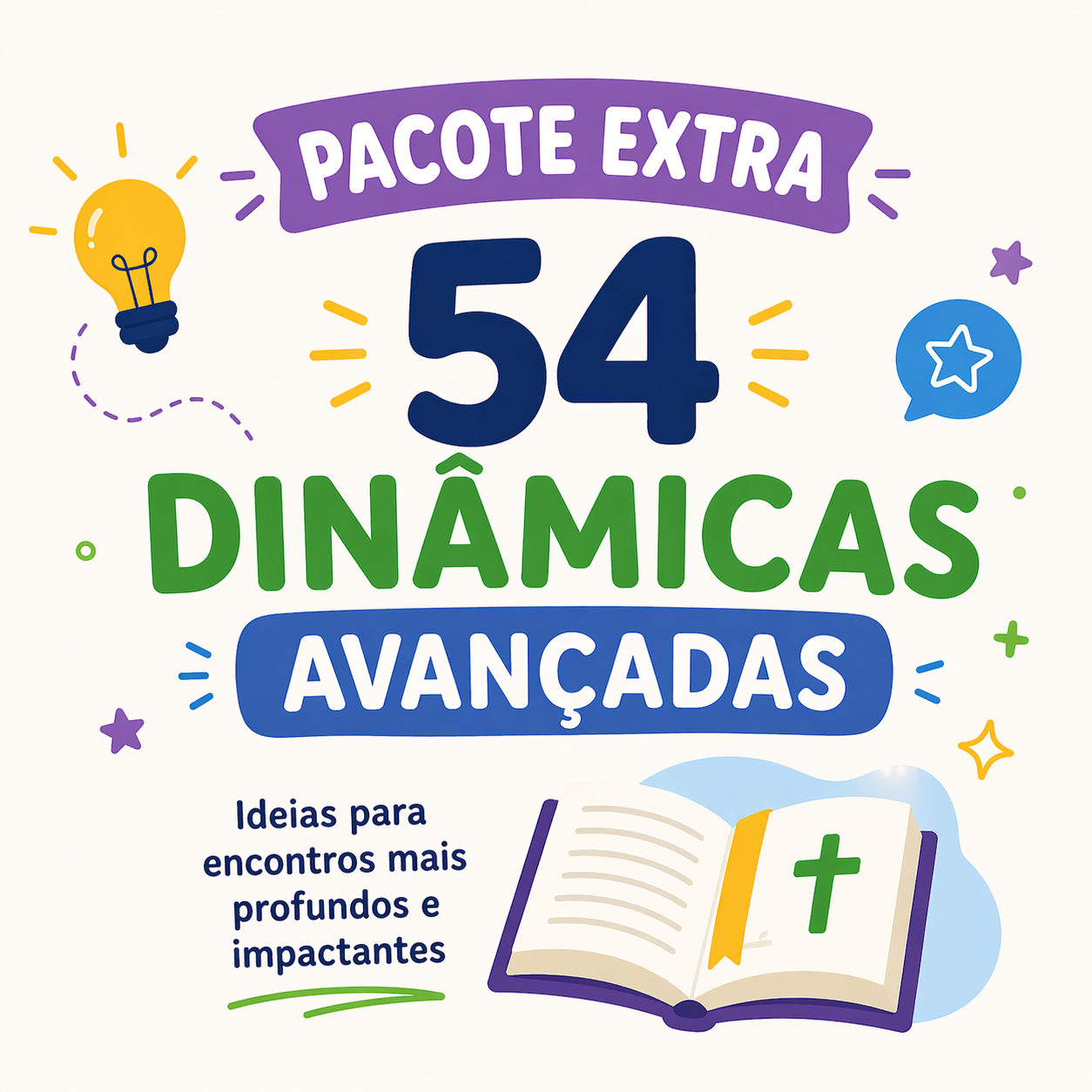 Pacote Extra com 54 Dinâmicas Avançadas